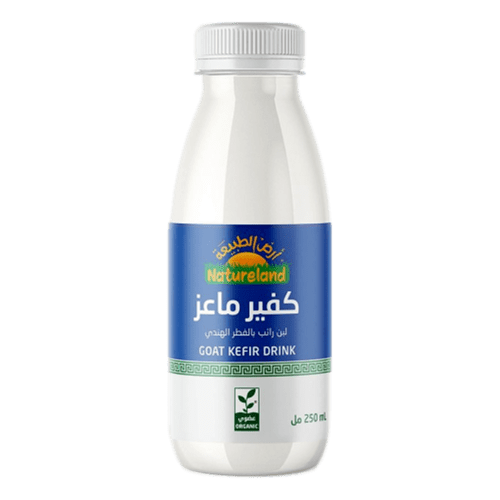 لبن كفير ماعز 250مل عضوي أرض الطبيعة (مبرد)