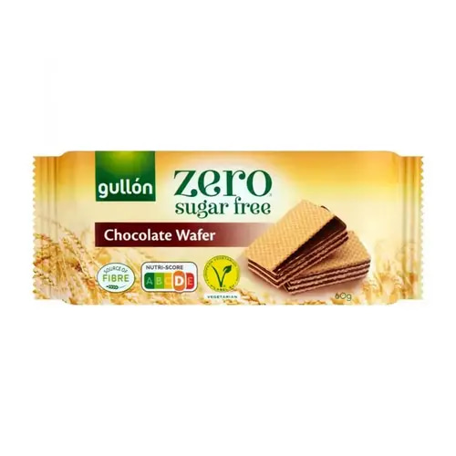 Gullón Sugar-Free Chocolate Wafer 60g