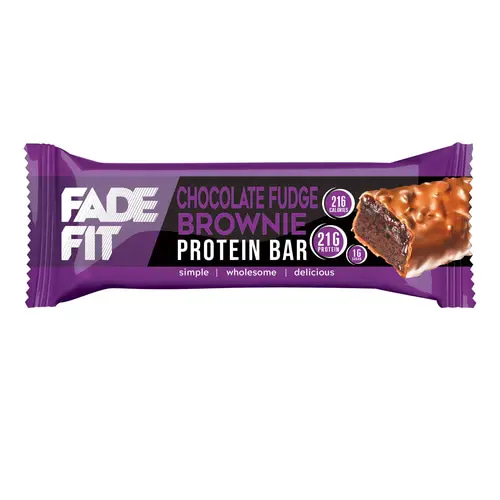 Fade Fit Protein Bar 55g – Chocolate Fudge Brownie