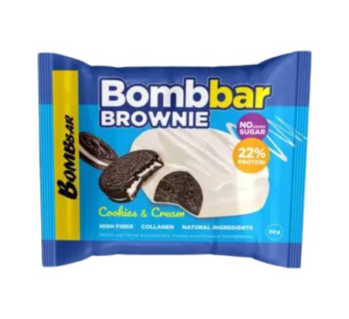 Bombbar Protein Brownie Cookies & Cream - 50g