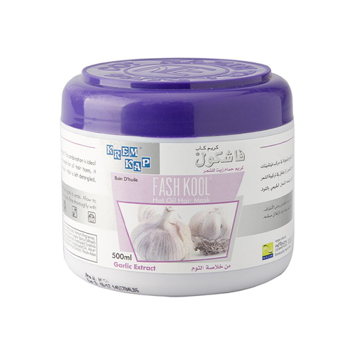 Cream Kab Garlic Hair Treatment Oil Bath 500ml