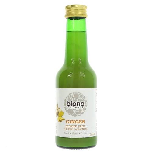 Biona Organic Pressed Ginger Juice 200ml