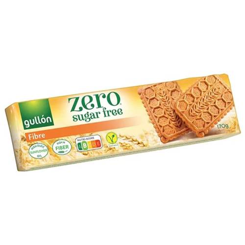 Gullon Biscuit with Fibre with Sweetener - Sugar Free - 170g