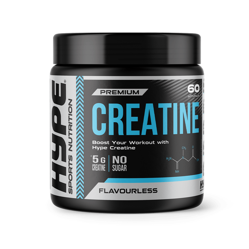 هايب كرياتين 300جم  HYPE Creatine 60حصة - 5جم كرياتين مونوهيدرات - بدون نكهة