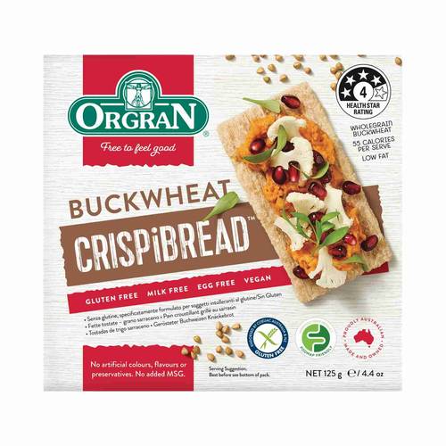 Orgran Buckwheat Crispibread 125g