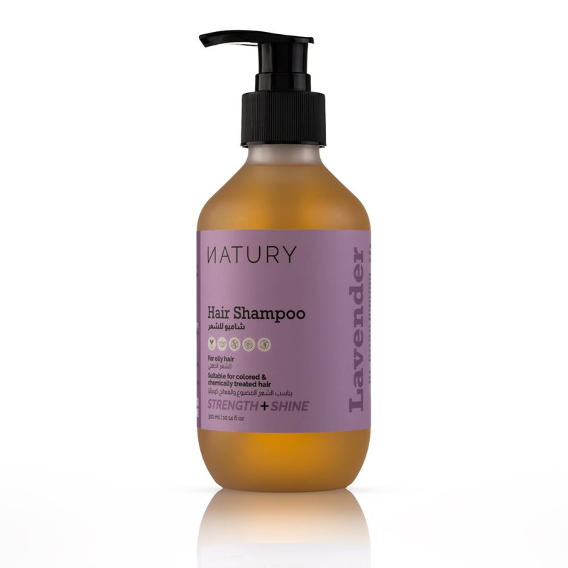 Natury Lavender Shampoo for Oily Hair 300ml