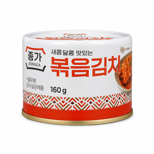 Jongga Fried Kimchi in Can 160g