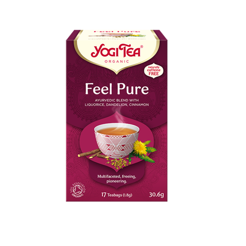 Yogi Tea Organic Feel Pure Detox Tea 17 bags