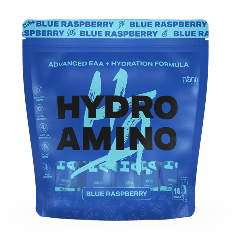 نانو سبس - هيدرو امينو ستيك الكترولايت وترطيب (15 ظرف) - Nano Supps Hydro Amino Stick