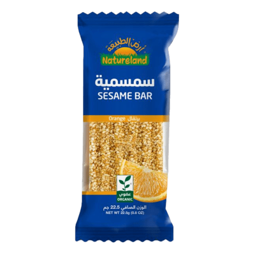Natureland Orange Sesame Bar 22.5g