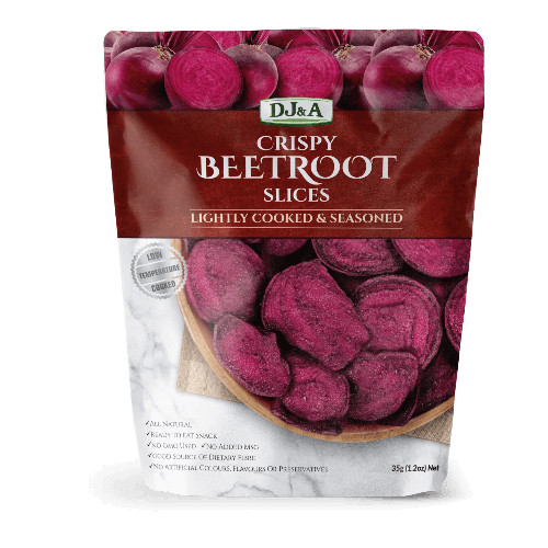 DJ&A Crunchy Beetroot Chips 35g