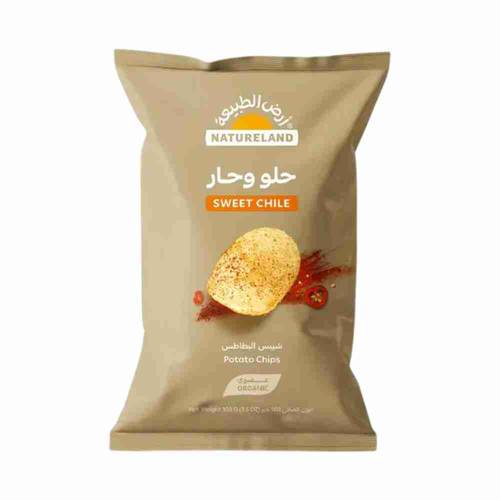 Natureland Sweet Chili Chips 100g