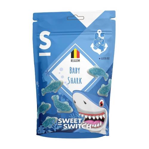 Sweet Switch No Added Sugar Jelly Candy 100g – Baby Shark