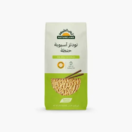 نودلز اسيوية - حنطة 250جم عضوي ارض الطبيعة