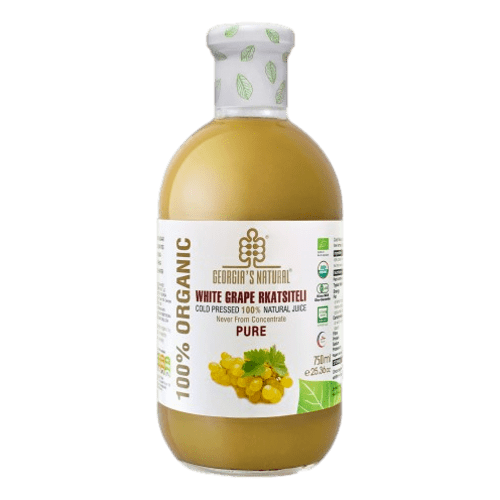 Georgia Organic Rkatsiteli White Grape Juice 750ml