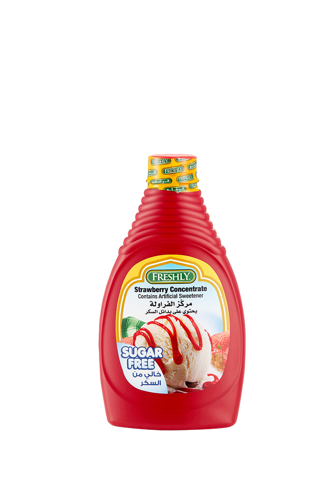 Sugar-Free Strawberry Syrup 510g | Freshly