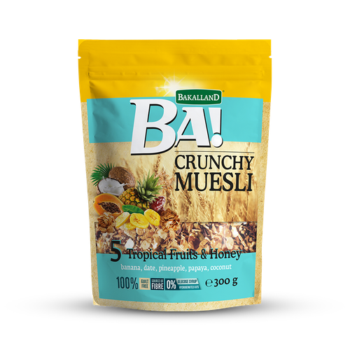 Buffet Crunchy Tropical Fruits & Honey Muesli 300g