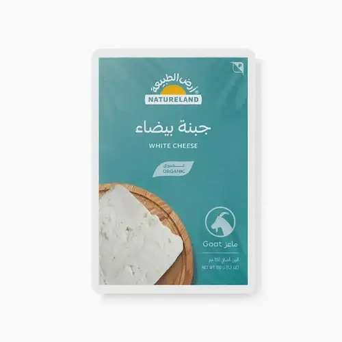 جبنة بيضاء ماعز 150جم عضوي بلغاري - أرض الطبيعة