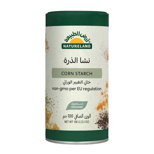 Organic Corn Starch Non-GMO 100g Natureland