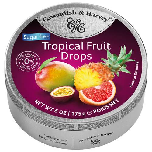 C&H Tropical Fruit Candy No Added Sugar 175g