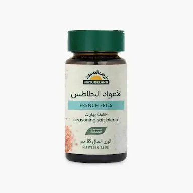 خلطة بهارات أعواد البطاطس - 65 جم - عضوي أرض الطبيعة