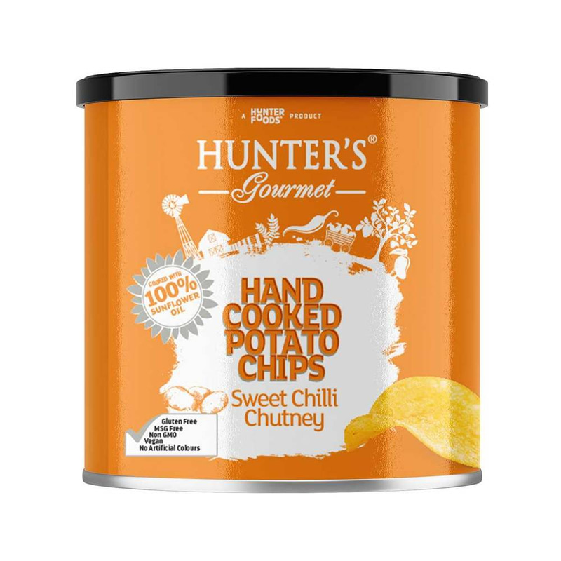 Hunter’s Gourmet Hand Cooked Sweet & Spicy Potato Chips 40g