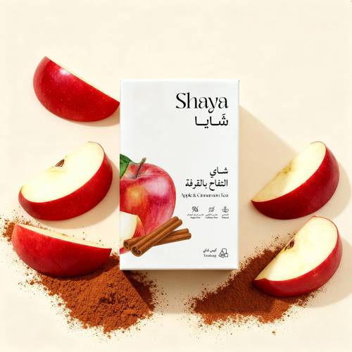شاي تفاح وقرفة - شايـا 20 كيس