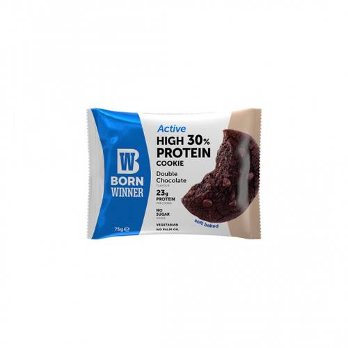 Born Winner Active Double Chocolate Cookies 75g