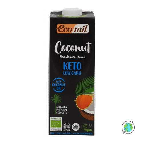 Ecomil Organic Keto Coconut Milk 1L