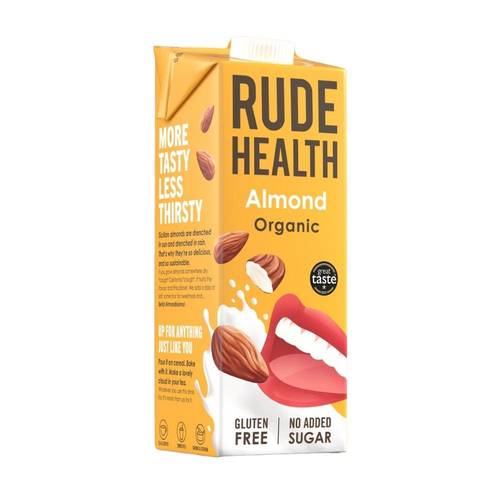 Rude Health Organic Almond Drink - 1L