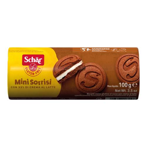 Galleta Mini Sorrisi Cacao Schar 100g