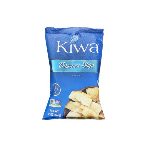 Kiwa Cassava Chips – Sea Salt 57g