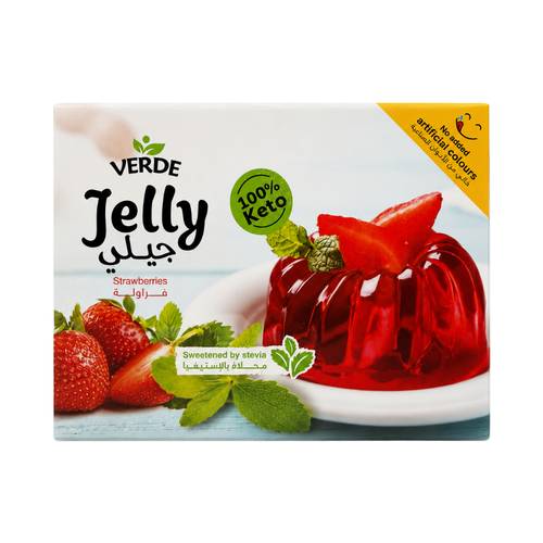 Verde Jelly Keto No Added Sugar 20g Strawberry