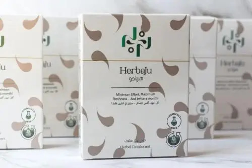 مزيل عرق عشبي 12 ظرف هيرباجو