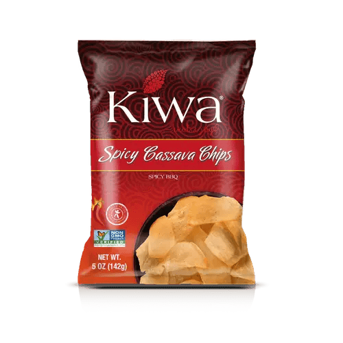 Kiwa Spicy Bbq Cassava Chips 142G