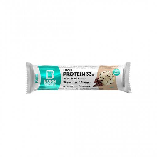 Born Winner Keto Protein Bar No Added Sugar 60g – Chocolate Ice Cream Flavor