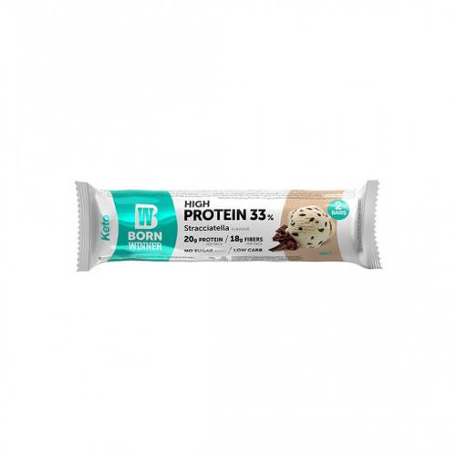 Born Winner Keto Protein Bar No Added Sugar 60g – Chocolate Ice Cream Flavor