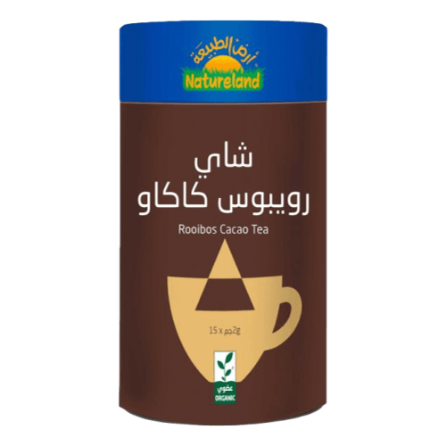 شاي رويبوس كاكاو  ١5 كيس هرمي عضوي أرض الطبيعة