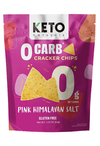 Natural Keto Crackers 64g – Himalayan Salt