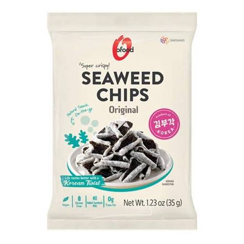 O’Food Korean Seaweed Chips Original 35g