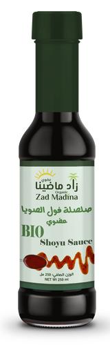 صلصة الصويا عضوي  250 مل  زاد ماضينا