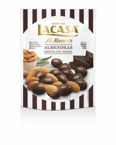 Dark Chocolate Coated Almond 1X125gm
