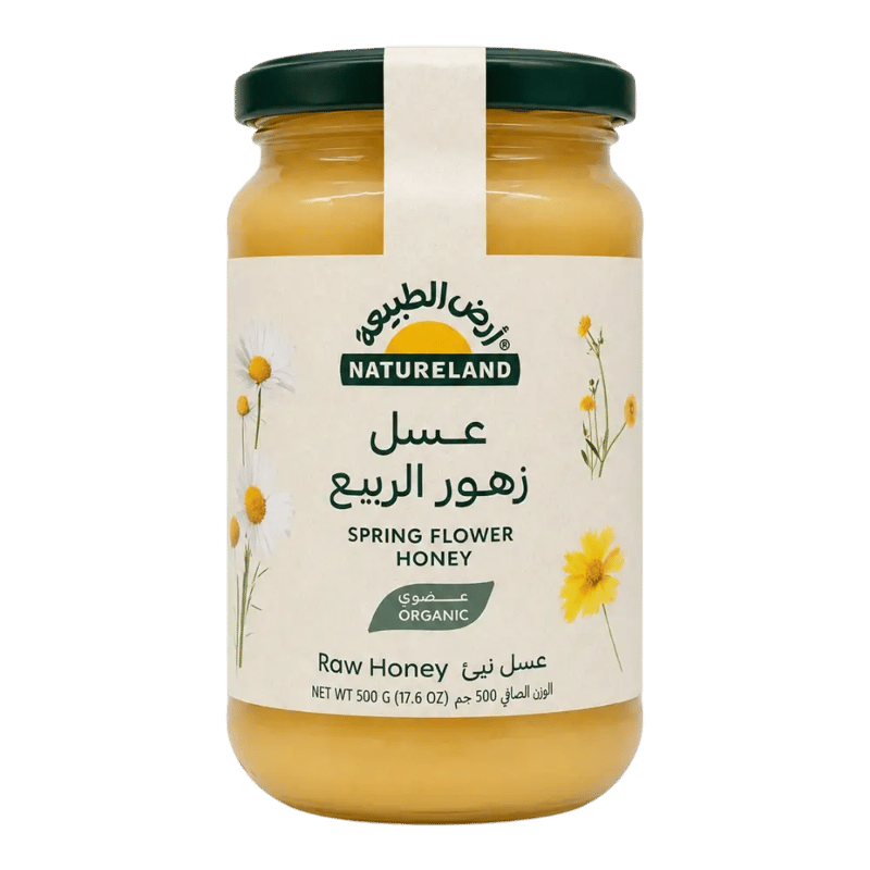 عسل زهور الربيع أرض الطبيعة 500 جم أرض الطبيعة