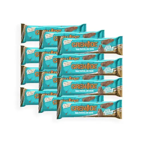 (Box of 12) Grenade Protein Bar 60g - Salted Caramel 