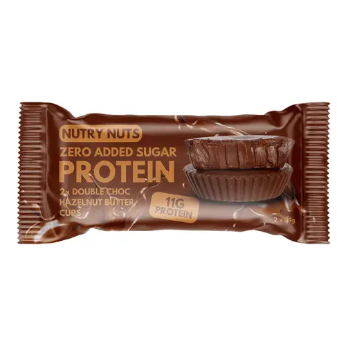 Nutry Nuts Double Chocolate Protein Hazelnut Butter Cups 42g