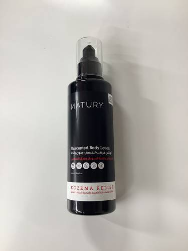 Natury Beauty Body Lotion 250ml - Unscented with Oat, Black Seed & Licorice