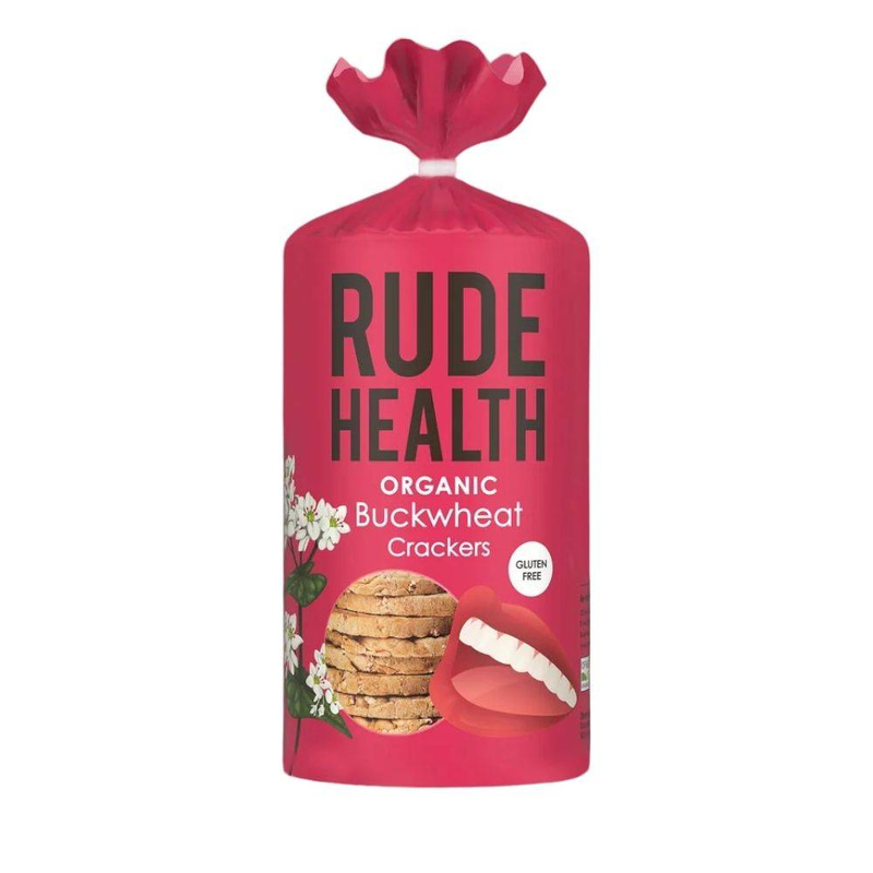 Rude Health Buckwheat Crackers 100g Organic & Gluten Free