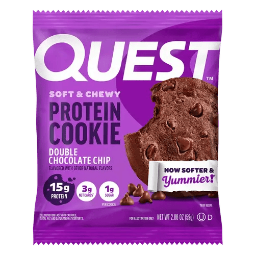 Quest Keto Protein Cookie 59g - Double Chocolate Chip