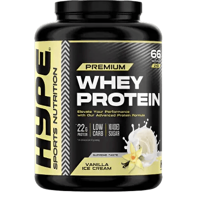 Hype Whey Premium Protein Vanilla Ice Cream