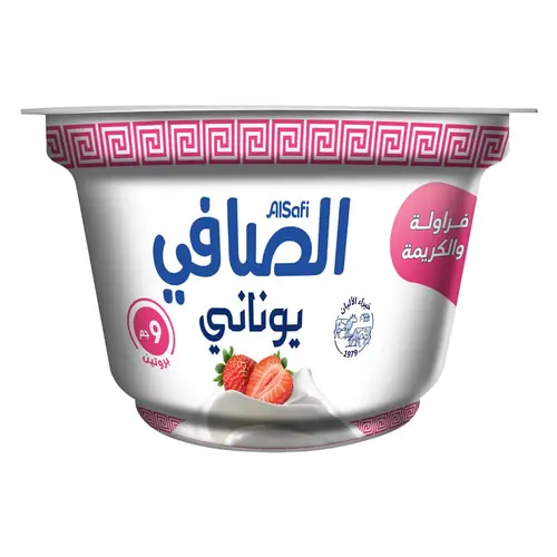الصافي حلى جيلاتيو يوناني 150 جم - فراولة